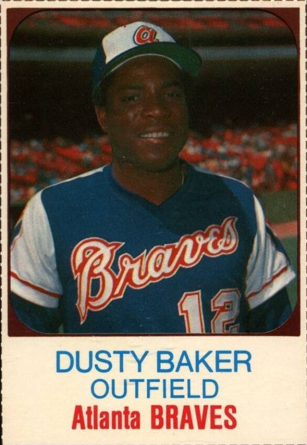 1975 Hostess Dusty Baker #117 Baseball Card