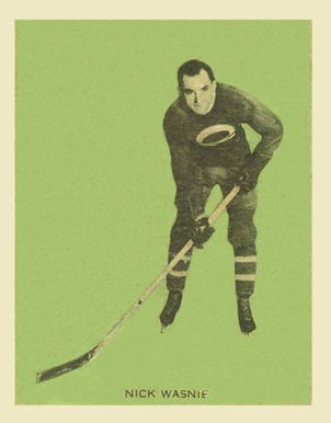 1933 Hamilton Gum Nick Wasnie #1 Hockey Card