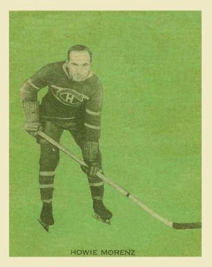 1933 Hamilton Gum Howie Morenz #8 Hockey Card