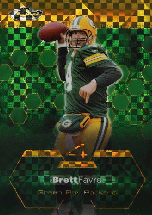 2003 Finest Brett Favre #3 Football Card