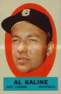 1963 Topps Peel-Offs Al Kaline # Baseball Card