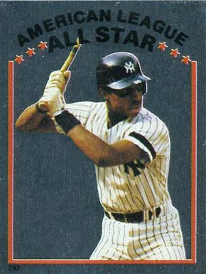 1981 Topps Stickers Willie Randolph #242 Baseball Card