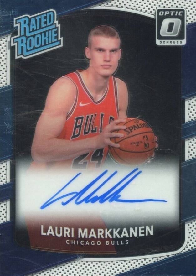 2017 Panini Donruss Optic Lauri Markkanen #159 Basketball Card