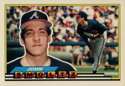 1989 Topps Big Baseball John Smoltz #260 Baseball Card