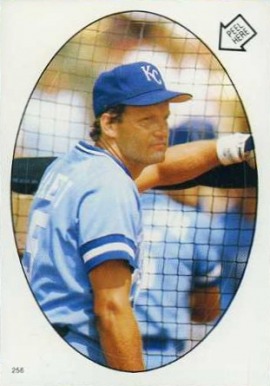 1986 Topps Stickers George Bell #256 Baseball Card