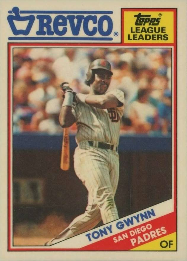 1988 Revco Tony Gwynn #1 Baseball Card