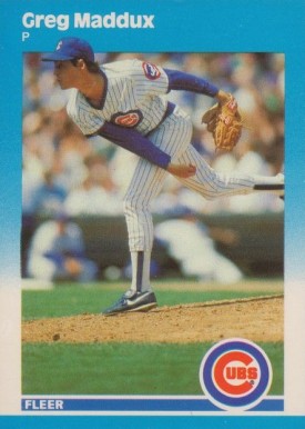 1987 Fleer Update Greg Maddux #U-68 Baseball Card