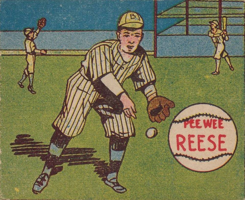 1943 M.P. & Co. Pee Wee Reese # Baseball Card