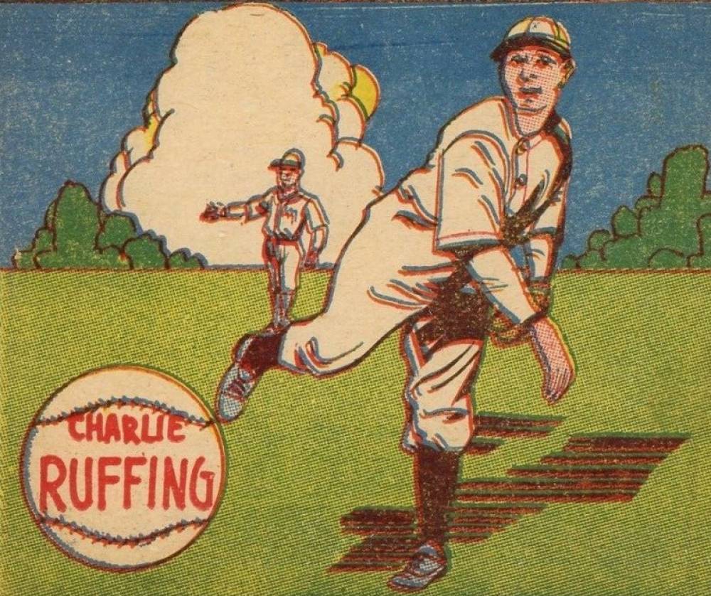 1943 M.P. & Co. Charlie Ruffing # Baseball Card