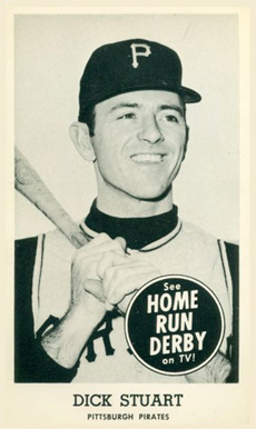 1959 Home Run Derby Dick Stuart # Baseball Card