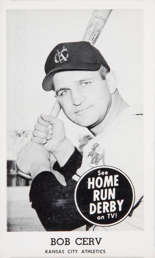 1959 Home Run Derby Bob Cerv # Baseball Card