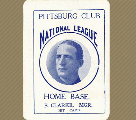 1904 Allegheny Co. Fred Clarke # Baseball Card