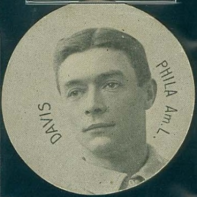 1909 Colgan's Chips Stars of the Diamond Harry Davis # Baseball Card