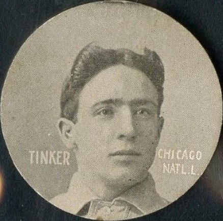 1909 Colgan's Chips Stars of the Diamond Joe Tinker # Baseball Card