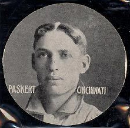 1909 Colgan's Chips Stars of the Diamond Dode Paskert # Baseball Card
