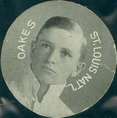 1909 Colgan's Chips Stars of the Diamond Rebel Oakes # Baseball Card