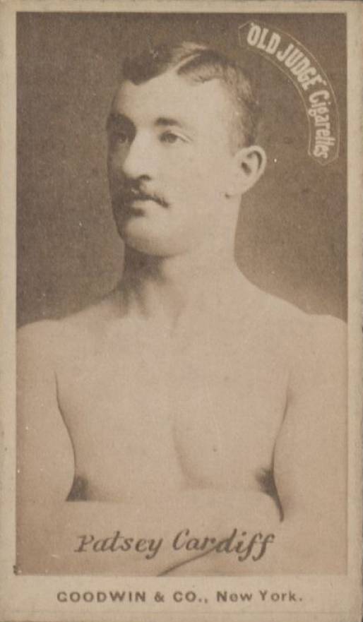 1887 Old Judge Prizefighter Patsey Cardiff # Other Sports Card