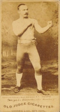 1887 Old Judge Prizefighter George LaBlanche # Other Sports Card