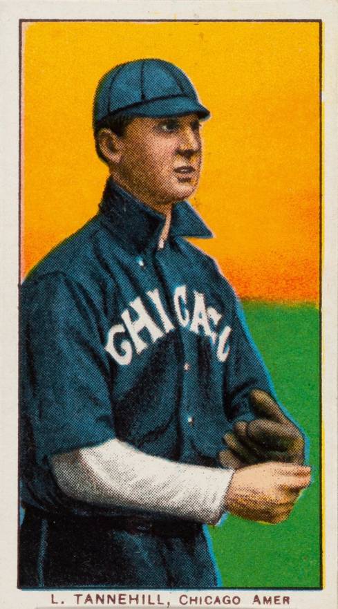 1909 White Borders Piedmont & Sweet Caporal L. Tannehill, Chicago Amer. #477 Baseball Card