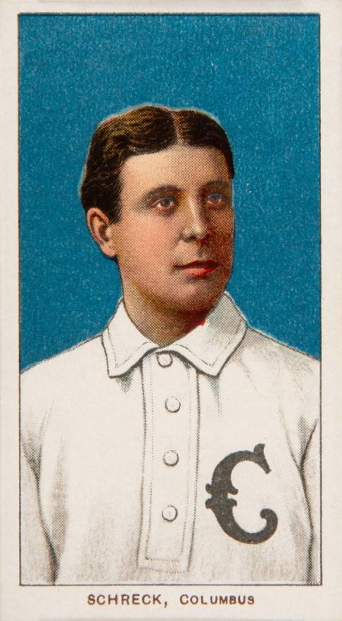1909 White Borders Piedmont & Sweet Caporal Schreck, Columbus #429 Baseball Card