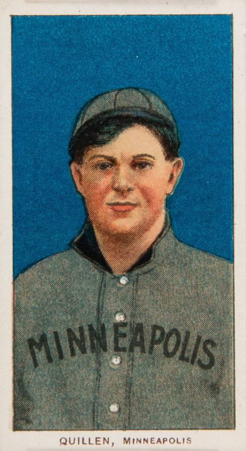1909 White Borders Piedmont & Sweet Caporal Quillen, Minneapolis #401 Baseball Card