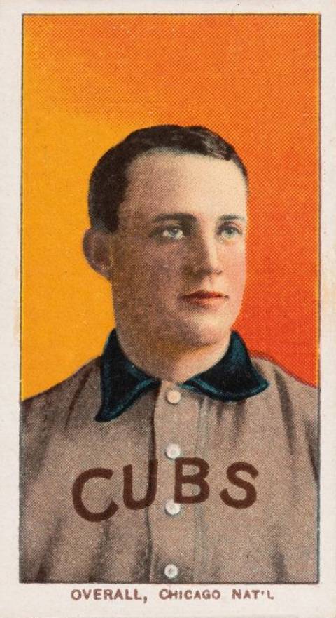 1909 White Borders Piedmont & Sweet Caporal Overall, Chicago Nat'L #375 Baseball Card