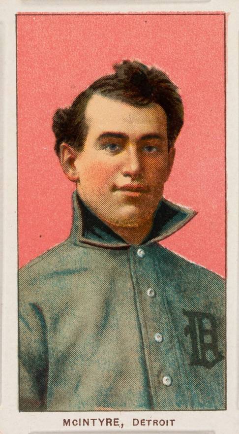 1909 White Borders Piedmont & Sweet Caporal McIntyre, Detroit #326 Baseball Card