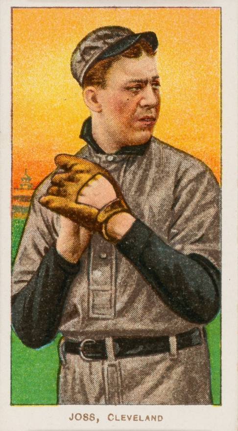 1909 White Borders Piedmont & Sweet Caporal Joss, Cleveland #244 Baseball Card