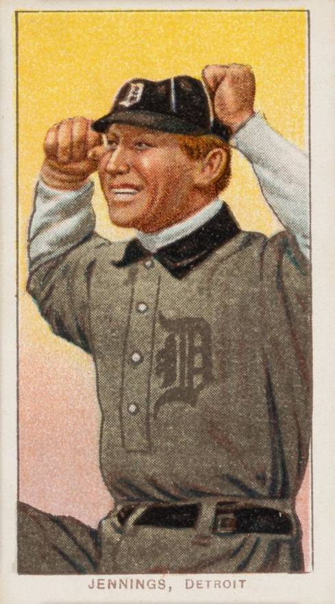 1909 White Borders Piedmont & Sweet Caporal Jennings, Detroit #233 Baseball Card