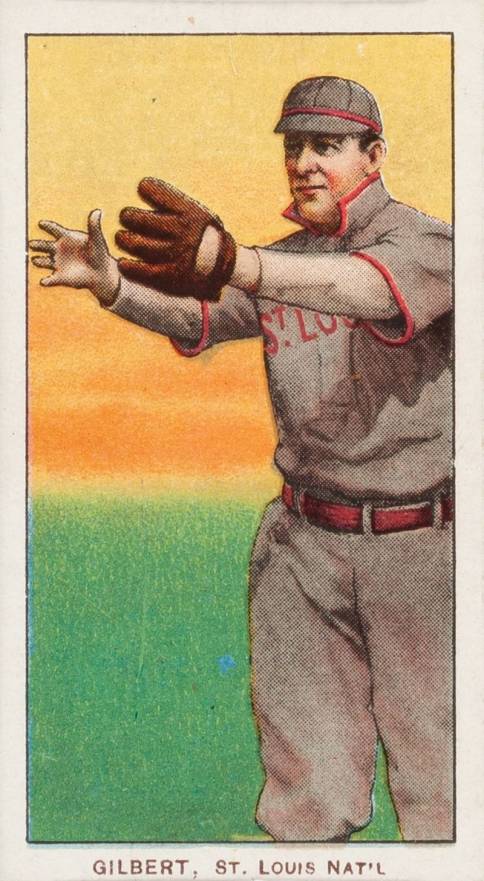 1909 White Borders Piedmont & Sweet Caporal Gilbert, St. Louis Nat'L #189 Baseball Card