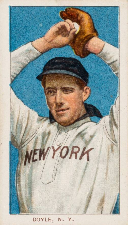 1909 White Borders Piedmont & Sweet Caporal Joe Doyle, N.Y. #148 Baseball Card