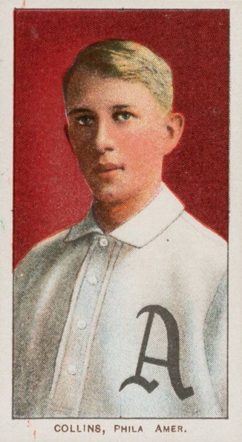 1909 White Borders Piedmont & Sweet Caporal Collins, Phila. Amer. #101 Baseball Card