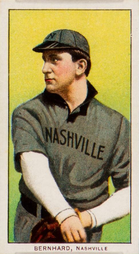 1909 White Borders Piedmont & Sweet Caporal Bernhard, Nashville #38 Baseball Card