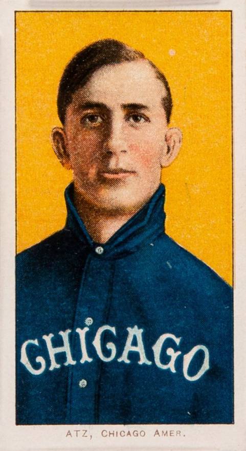 1909 White Borders Piedmont & Sweet Caporal Atz, Chicago Amer. #14 Baseball Card