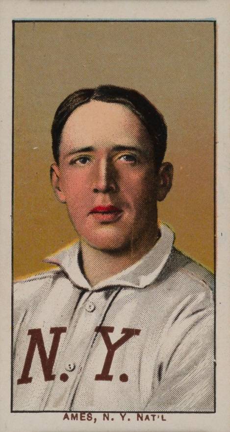 1909 White Borders Piedmont & Sweet Caporal Ames, N.Y. Nat'l #9 Baseball Card