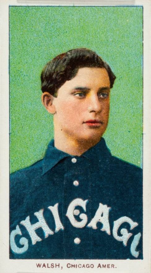1909 White Borders Piedmont & Sweet Caporal Walsh, Chicago Amer. #499 Baseball Card