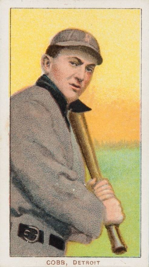 1909 White Borders Piedmont & Sweet Caporal Cobb, Detroit #99 Baseball Card