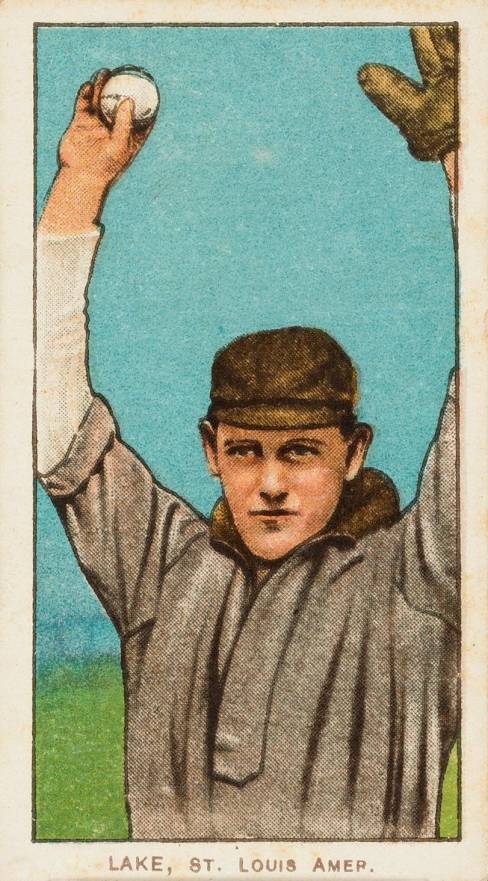 1909 White Borders Piedmont & Sweet Caporal Lake, St. Louis Amer. #273 Baseball Card