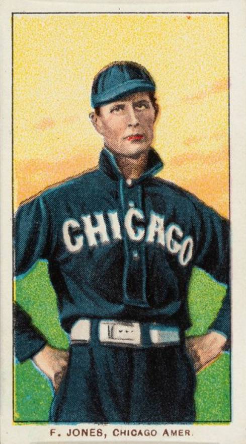 1909 White Borders Piedmont & Sweet Caporal F. Jones, Chicago Amer. #237 Baseball Card