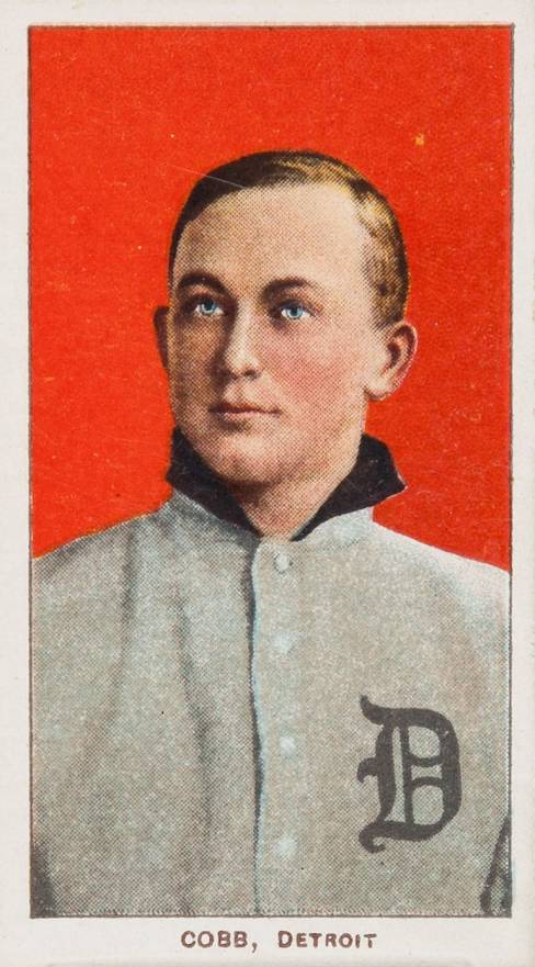 1909 White Borders Piedmont & Sweet Caporal Cobb, Detroit #96 Baseball Card