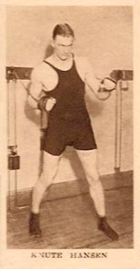 1929 Godfrey Phillips Ltd. Sporting Champions Knute Hansen #4 Other Sports Card