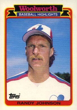 1989 Woolworth Randy Johnson #13 Baseball Card