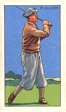 1935 Gallaher Ltd. Champions 2nd Series P. Alliss #33 Other Sports Card