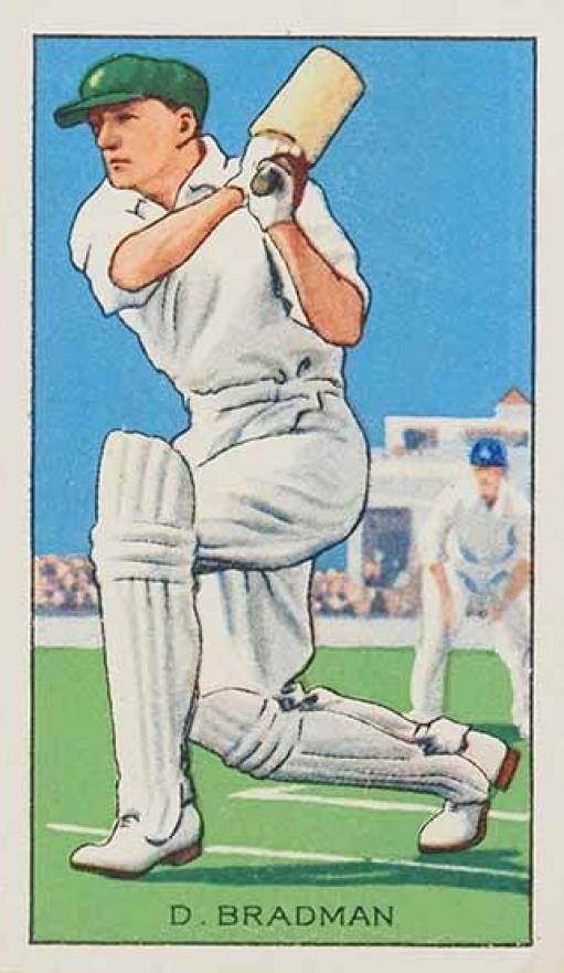 1935 Gallaher Ltd. Champions 2nd Series D.G. Bradman #42 Other Sports Card