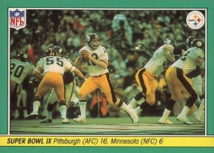 1984 Fleer Team Action Super Bowl IX #65 Football Card