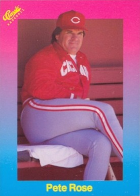1989 Classic Pete Rose #71 Baseball Card