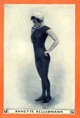 1913 Pan Handle Scrap World's Champion Athletes Annette Kellermann #33 Other Sports Card