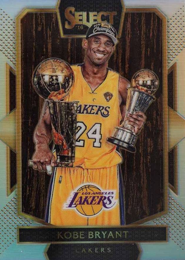2016 Panini Select Kobe Bryant #292 Basketball Card