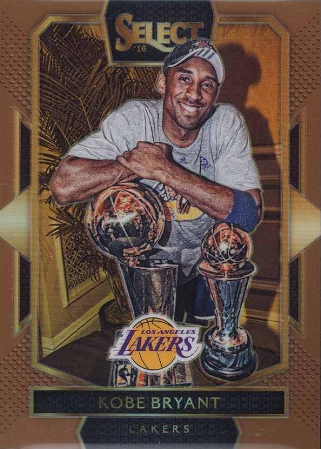 2016 Panini Select Kobe Bryant #293 Basketball Card