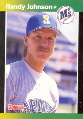 1989 Donruss Baseball's Best Randy Johnson #80 Baseball Card